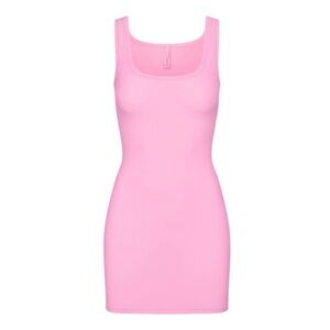 Skims Soft Lounge Mini Dress in Cotton Candy Limited Edition